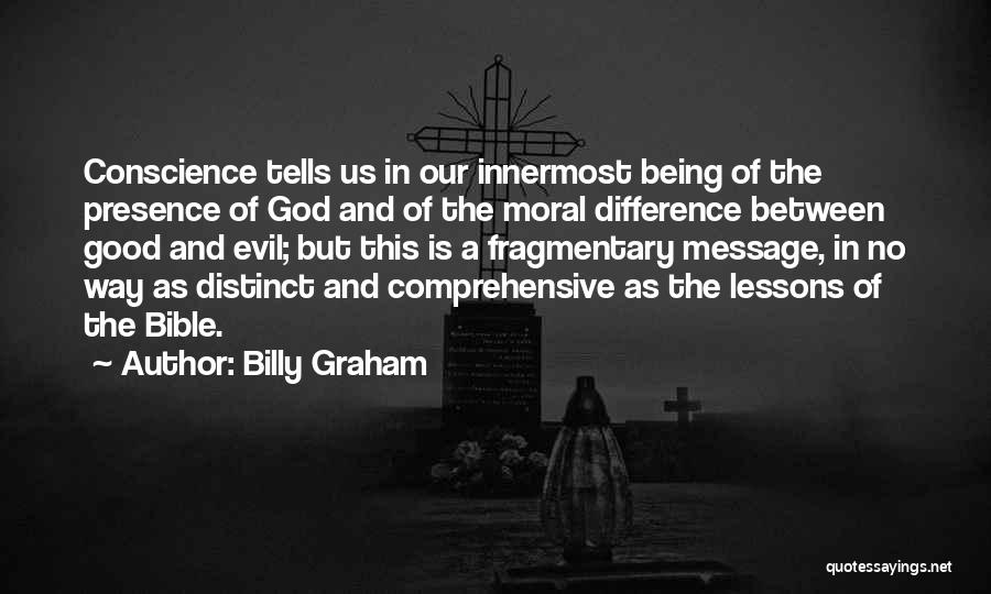 Evil In The Bible Quotes By Billy Graham