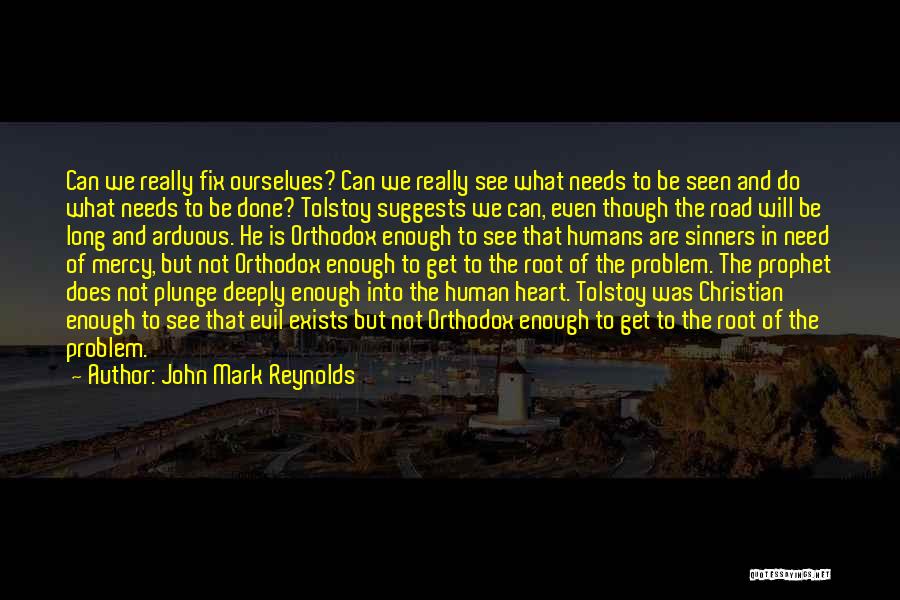 Evil In The Road Quotes By John Mark Reynolds