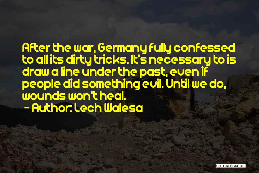 Evil Is Necessary Quotes By Lech Walesa