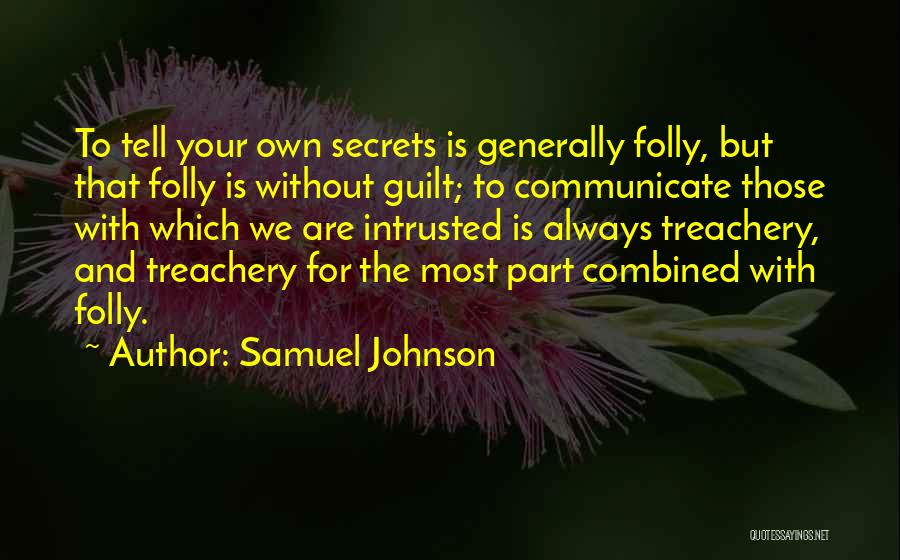 Evil Minded Person Quotes By Samuel Johnson