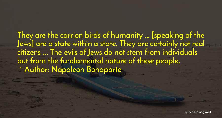 Evil People Quotes By Napoleon Bonaparte