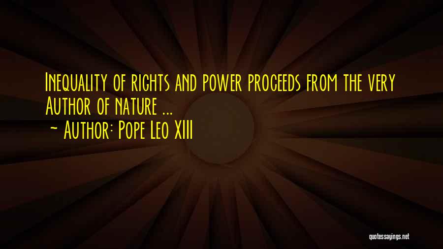 Evil Power Quotes By Pope Leo XIII