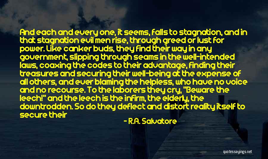 Evil Power Quotes By R.A. Salvatore