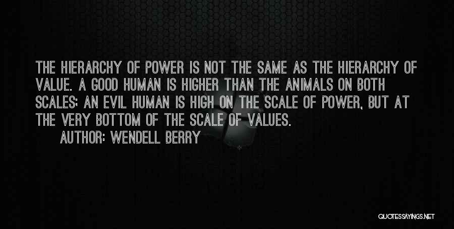 Evil Power Quotes By Wendell Berry