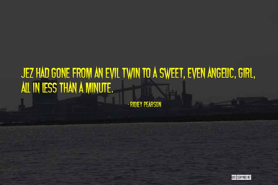Evil Twin Quotes By Ridley Pearson Evil Twin Quotes By Ridley Pearson