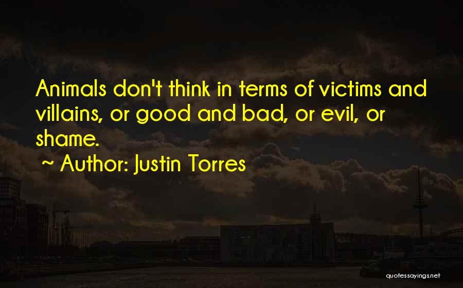 Evil Villains Quotes By Justin Torres