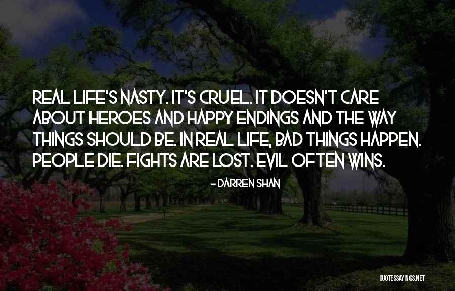 Evil Wins Quotes By Darren Shan Evil Wins Quotes By Darren Shan