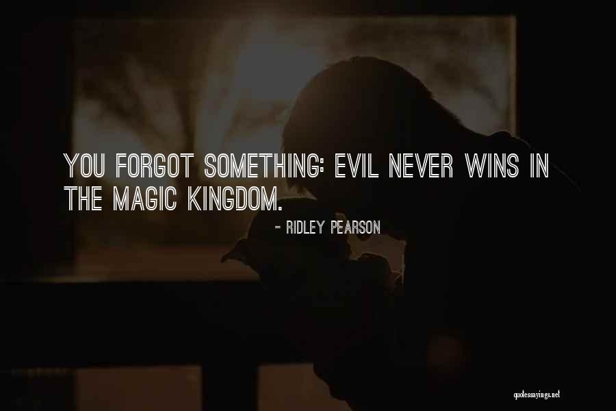 Evil Wins Quotes By Ridley Pearson Evil Wins Quotes By Ridley Pearson