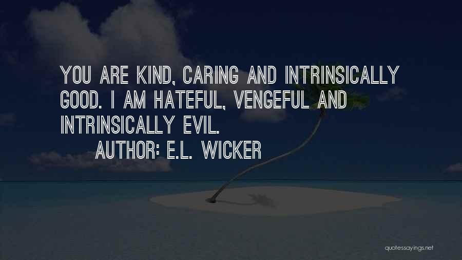 Evil Witches Quotes By E.L. Wicker
