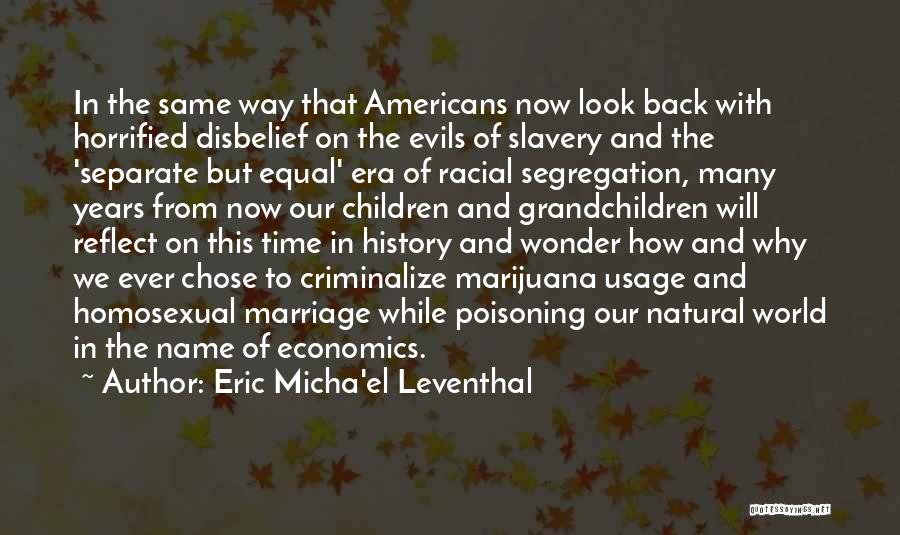 Evils Of Slavery Quotes By Eric Micha'el Leventhal