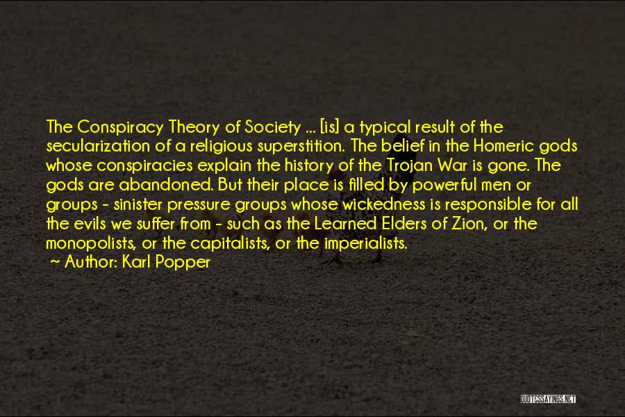 Evils Of War Quotes By Karl Popper