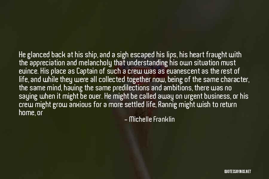 Evince Quotes By Michelle Franklin