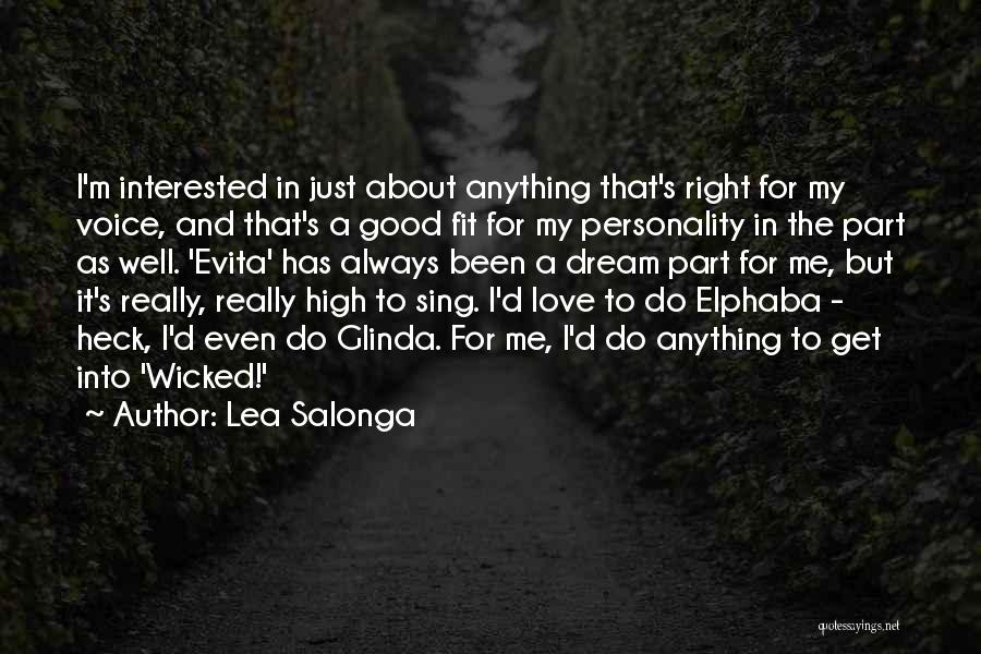 Evita Quotes By Lea Salonga