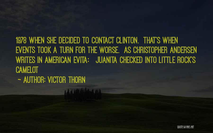 Evita Quotes By Victor Thorn