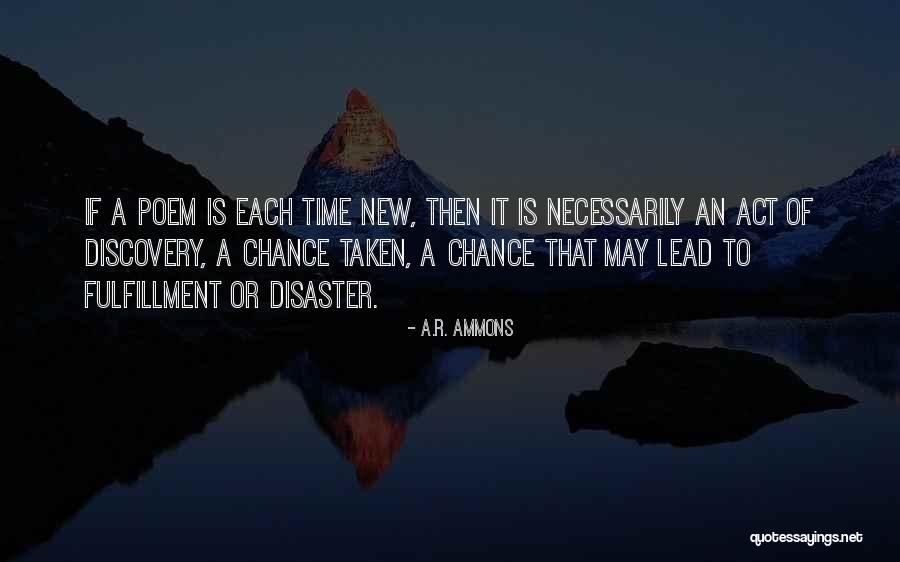Evitarea Conflictelor Quotes By A.R. Ammons Evitarea Conflictelor Quotes By A.R. Ammons