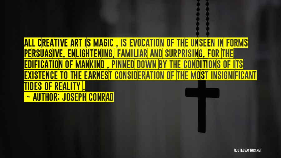 Evocation Quotes By Joseph Conrad