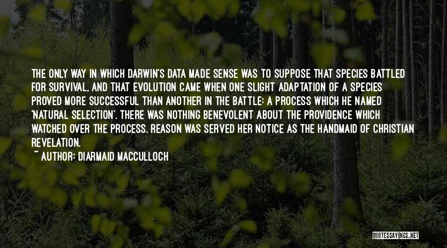 Evolution And Adaptation Quotes By Diarmaid MacCulloch