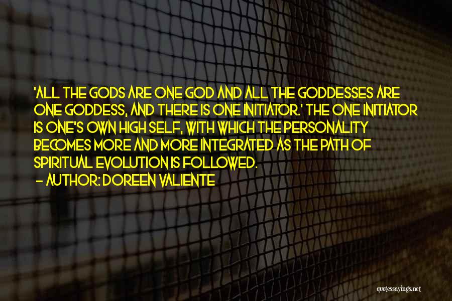 Evolution And God Quotes By Doreen Valiente