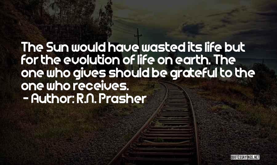 Evolution And Morality Quotes By R.N. Prasher
