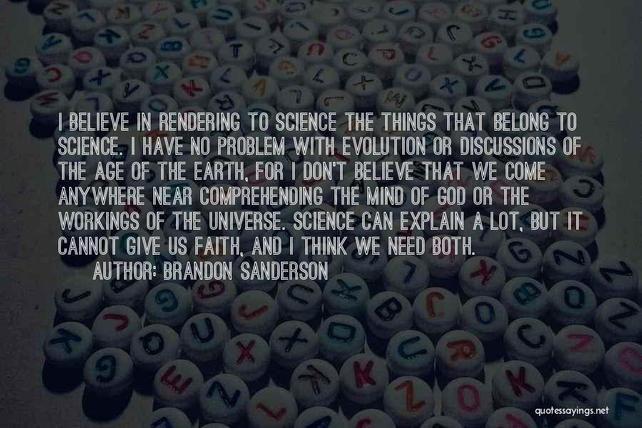 Evolution And Religion Quotes By Brandon Sanderson