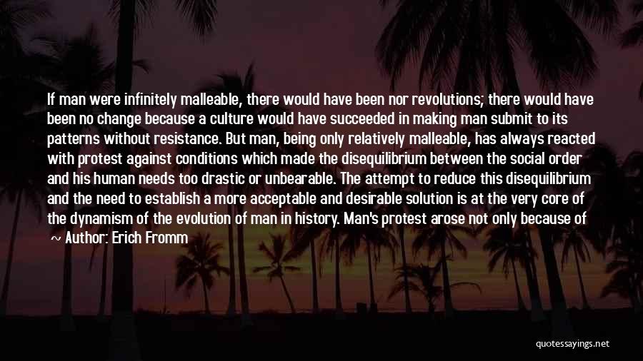 Evolution Of Man Quotes By Erich Fromm