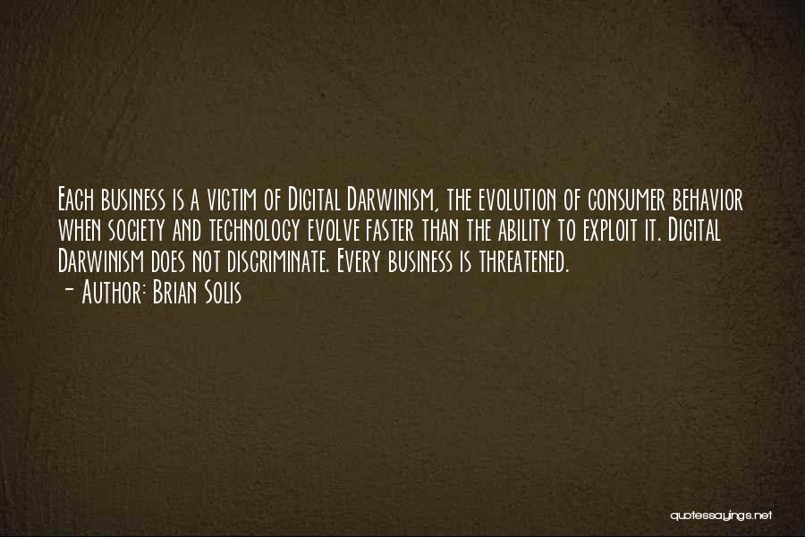 Evolution Of Society Quotes By Brian Solis