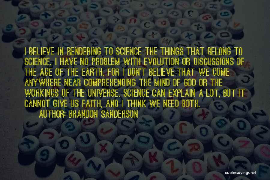 Evolution Of The Mind Quotes By Brandon Sanderson