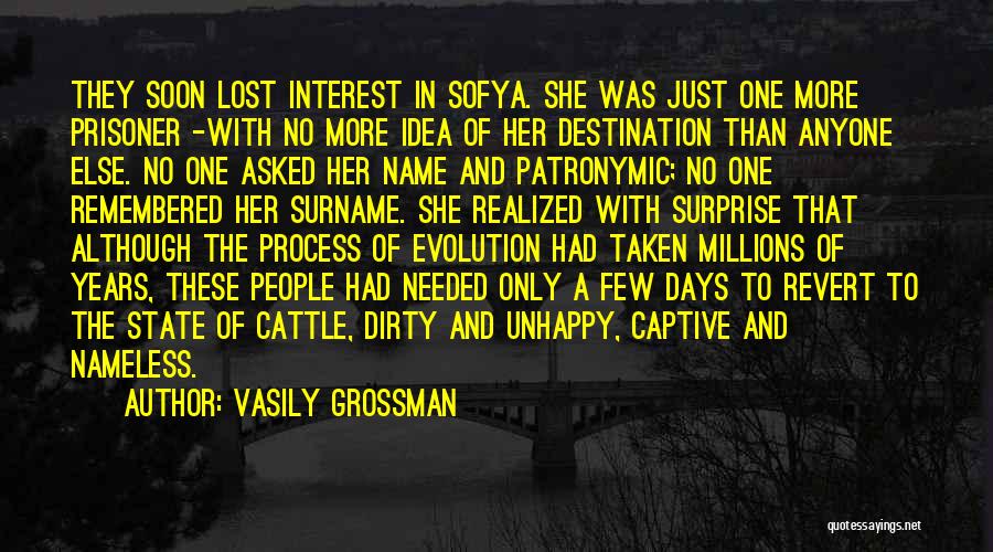 Evolution Of War Quotes By Vasily Grossman