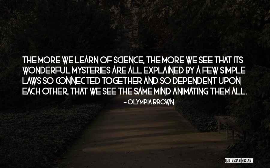 Evolutional Different Quotes By Olympia Brown Evolutional Different Quotes By Olympia Brown