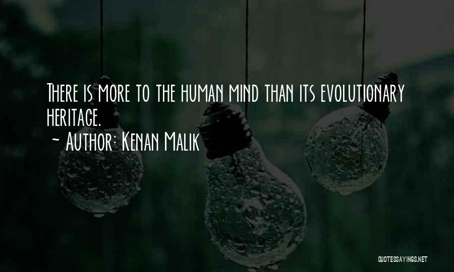 Evolutionary Anthropology Quotes By Kenan Malik