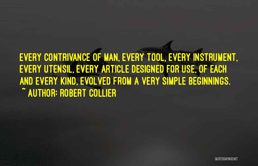 Evolved Quotes By Robert Collier