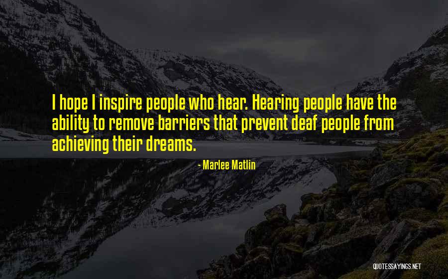 Evolvere Capital Quotes By Marlee Matlin Evolvere Capital Quotes By Marlee Matlin