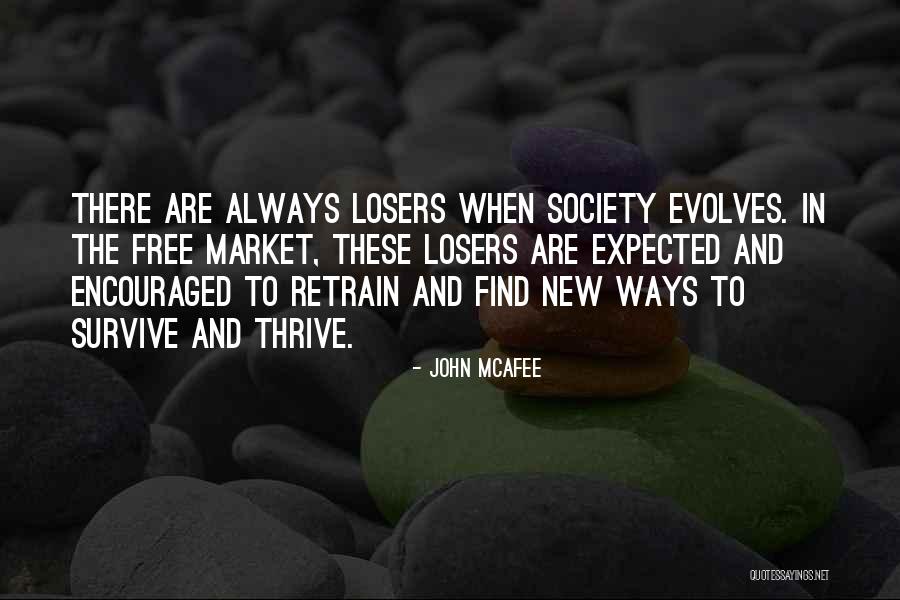 Evolves Quotes By John McAfee Evolves Quotes By John McAfee