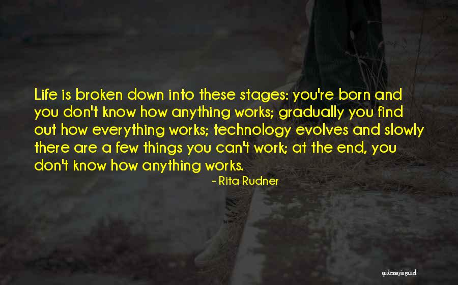 Evolves Quotes By Rita Rudner Evolves Quotes By Rita Rudner