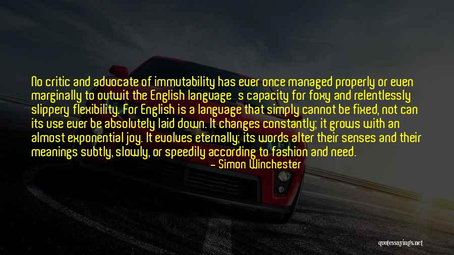 Evolves Quotes By Simon Winchester Evolves Quotes By Simon Winchester