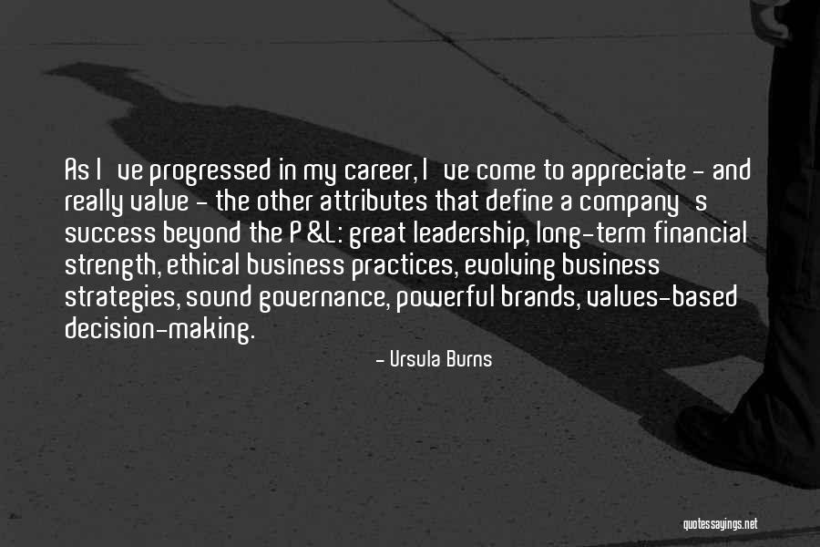 Evolving Business Quotes By Ursula Burns