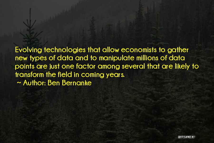 Evolving Quotes By Ben Bernanke
