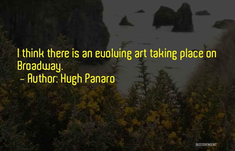 Evolving Quotes By Hugh Panaro
