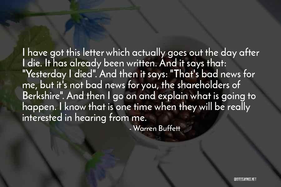Evynne Quotes By Warren Buffett Evynne Quotes By Warren Buffett