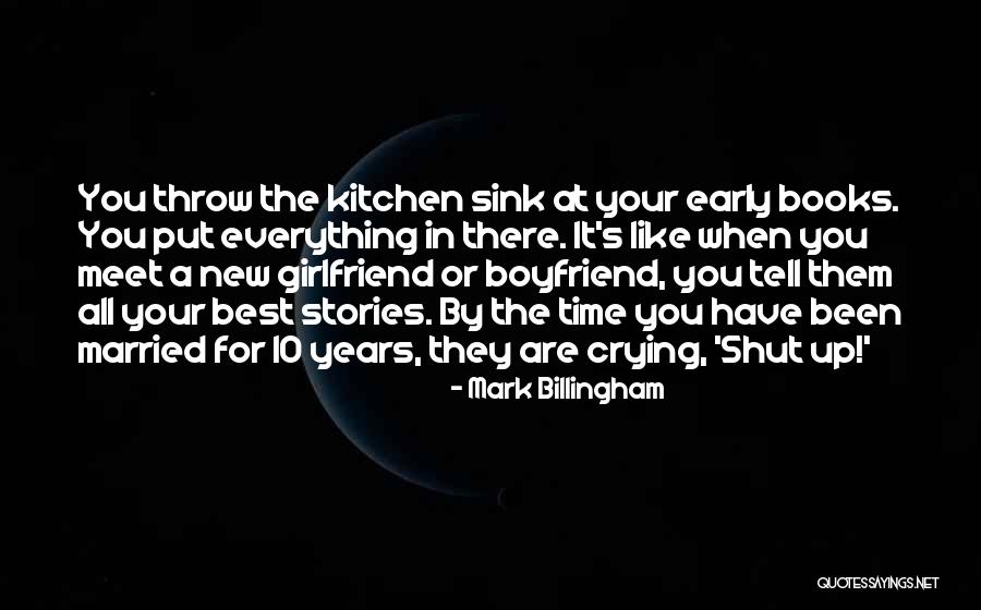 Ex Boyfriend And His New Girlfriend Quotes By Mark Billingham