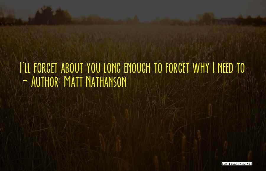 Ex Boyfriend Quotes By Matt Nathanson