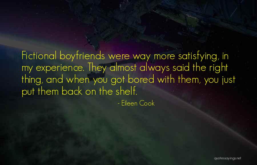 Ex Boyfriends Always Come Back Quotes By Eileen Cook Ex Boyfriends Always Come Back Quotes By Eileen Cook