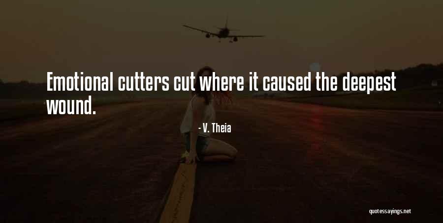 Ex Cutters Quotes By V. Theia Ex Cutters Quotes By V. Theia
