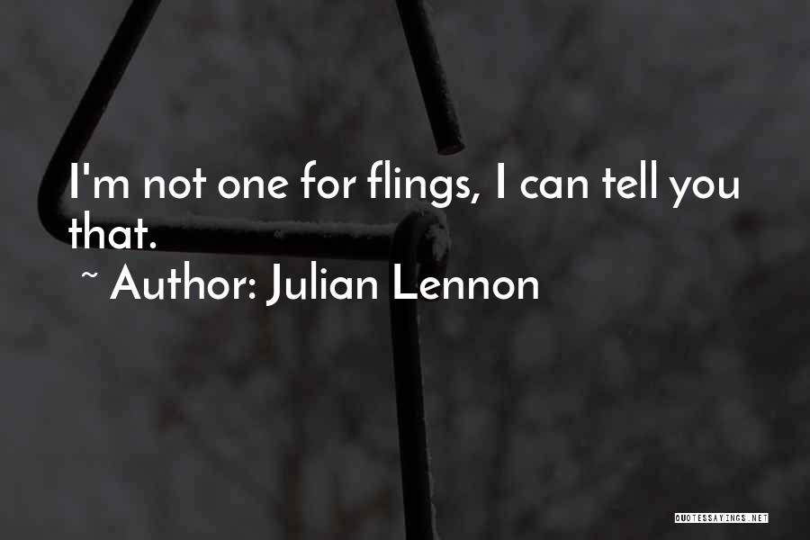 Ex Flings Quotes By Julian Lennon