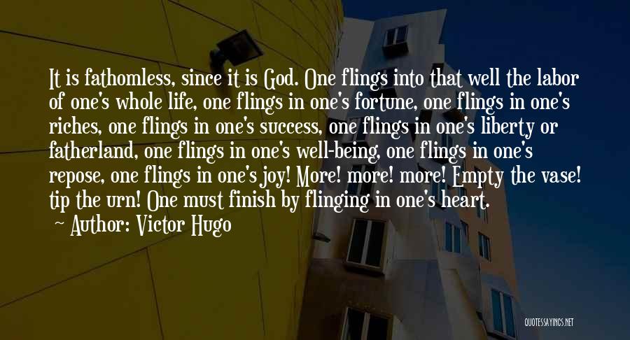 Ex Flings Quotes By Victor Hugo