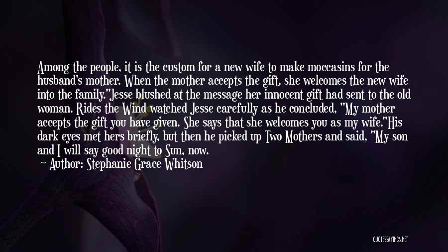 Ex Husband's New Wife Quotes By Stephanie Grace Whitson