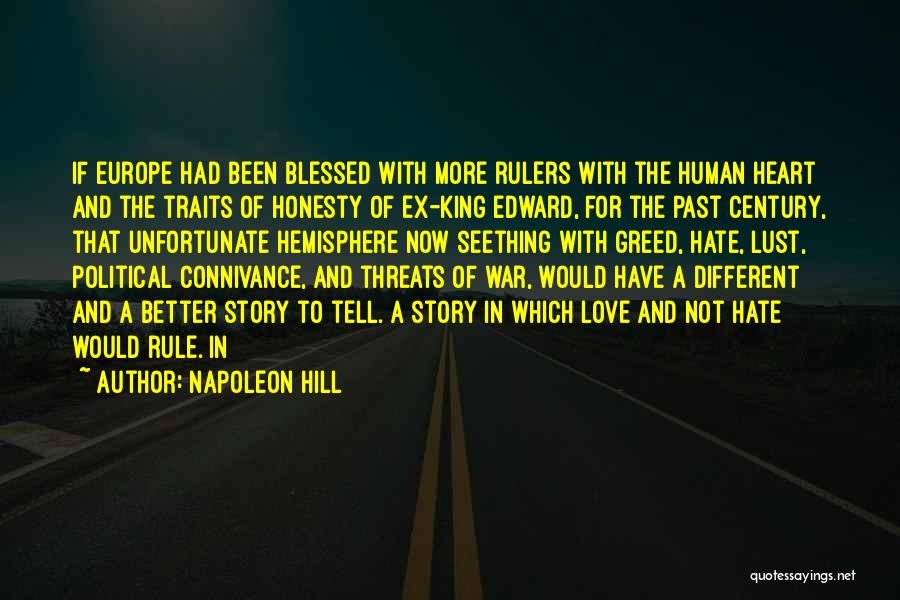 Ex Love Quotes By Napoleon Hill