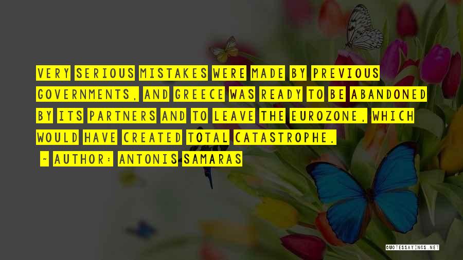 Ex Partners Quotes By Antonis Samaras
