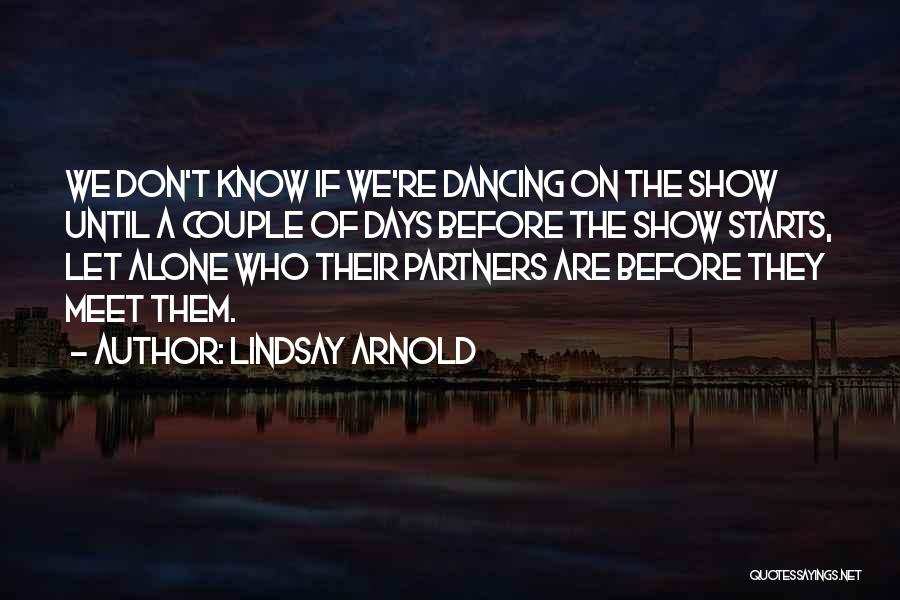 Ex Partners Quotes By Lindsay Arnold