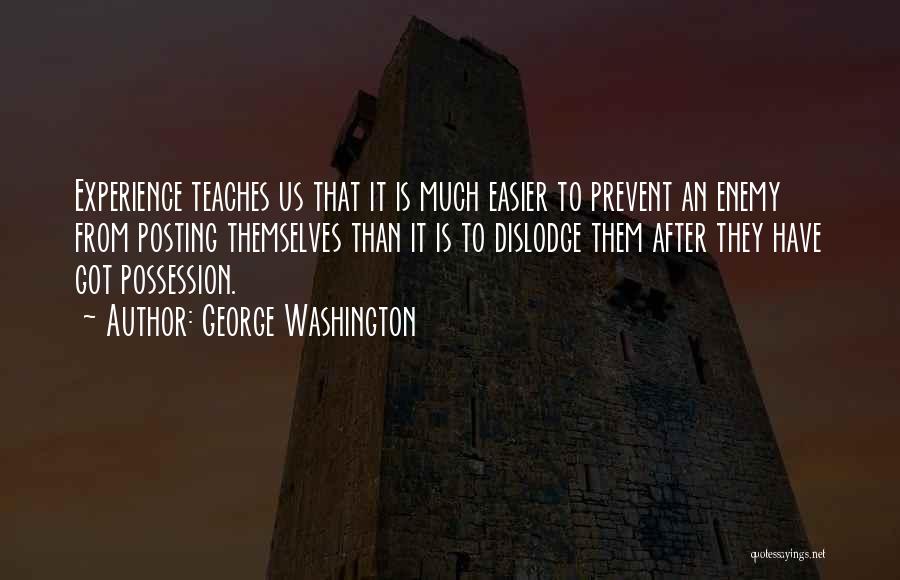 Ex Posting Quotes By George Washington